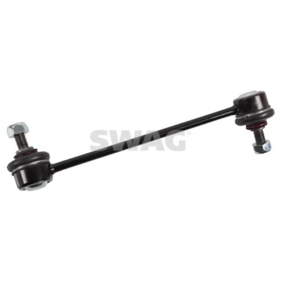 Imagen de SWAG 90 93 4559 Bieleta de suspensión Eje delantero, izquierda 216 M10 x 1,25 con tuerca autofijadora Acero negro HYUNDAI: i20 I Hatchback, ix20