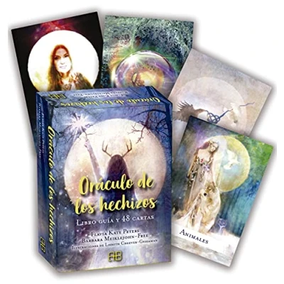 Imagen de Oráculo de los hechizos: Libro guía y 48 cartas (ADIVINACION TAROT JUEGOS)