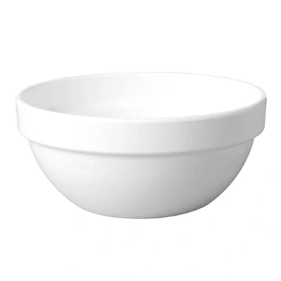 Imagen de APS 79026 FRIENDLY Cuenco (plástico reciclado, 20 cm de diámetro, 9 altura, 1,8 L), color blanco