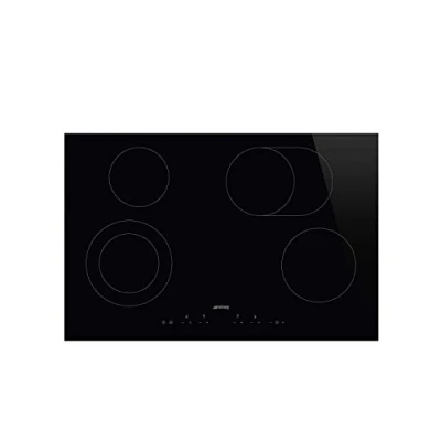 Imagen de SMEG SE384EMTD, Placa vitrocerámica UNIVERSAL, Black glass