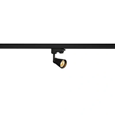 Imagen de SLV foco para sistema trifásico AVO/Proyector, led, proyector de techo, luminaria carril, iluminación interior / GU10 50 W negro
