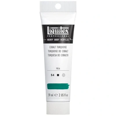 Imagen de Liquitex Heavy Body Tubo De Pintura Acrílica, 59 ml, Turquesa Cobalto