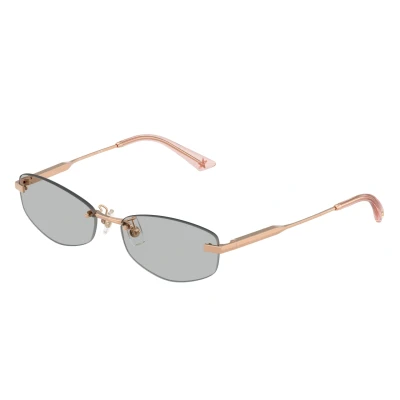 Imagen de Jimmy Choo Gafas de sol Rose goldcoloured, Mujer, Talla: 57, gold coloured
