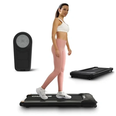 Imagen de ZIPRO YOUGO Cinta de Correr Plegable Eléctrica, Andar para Escritorio, Walking Pad, Velocidad 1 6 km/h, Peso Máx. Usuario 110 kg, Mando a Distancia, Pantalla LED, Compacta