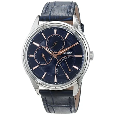 Imagen de Festina Reloj Multiesfera para Hombre de Cuarzo con Correa en Cuero F16974/2