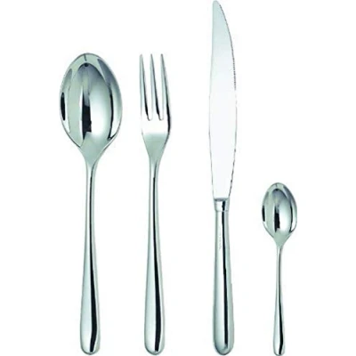 Imagen de Alessi LCD01S24 Caccia Juego de Cubiertos Acero Inoxidable 18/10 Brillante (24 Piezas)
