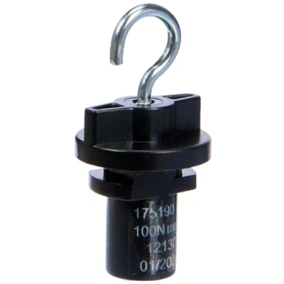 Imagen de SLV adaptador trifásico con gancho para carril conductor S TRACK/negro