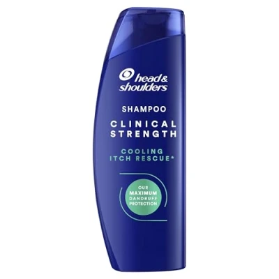 Imagen de Head &amp; Shoulders Cooling Itch Rescue 400ml Champú Anticaspa con Sulfuro de Selenio, Clinical Strength. Combate la Caspa Persistente y el Picor, Mentol Refrescante Intenso