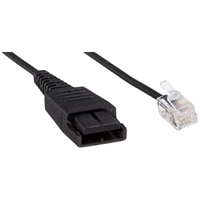 Imagen de Jabra Gn1216 Para Avaya 0.8m Cable Liso Qd rj9