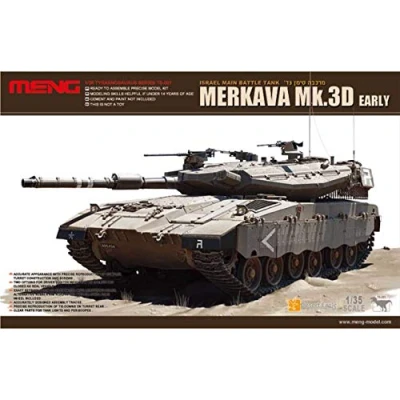 Imagen de MENG Model MGK TS1 Merkava MK IIID Main Battle Tank 1:35