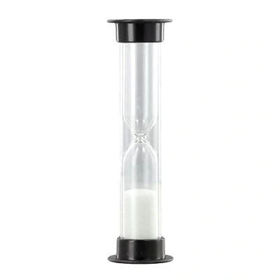 Imagen de Reloj de arena plástico con temporizador arena, 30 segundos/1 min/2 min/3 min/5 mins/10 minutos vidrio para cocina cuenta regresiva
