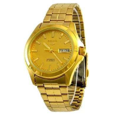 Imagen de Seiko SNKK98 Reloj para Hombres, Correa de Acero Inoxidable Color Dorado