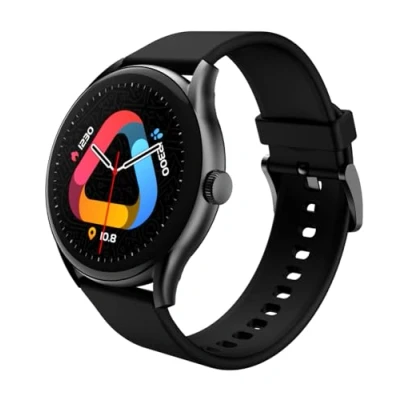 Imagen de QCY Watch GT Reloj inteligente con pantalla Retina 1.43 AMOLED HD, de luz solar brillo máximo, marco y corona metal, monitoreo salud, hasta 10 días duración la batería más