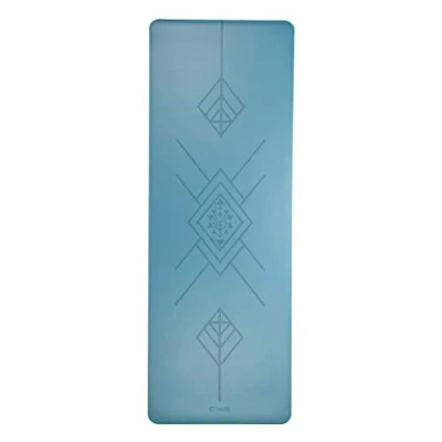 Imagen de Bodhi Phoenix Esterilla de yoga antideslizante y libre sustancias nocivas, caucho natural con revestimiento poliuretano para intenso, alfombrilla tu práctica