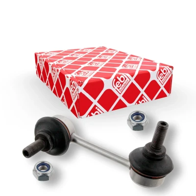 Imagen de febi BILSTEIN 21206 Bieleta de suspensión Eje trasero izquierda 95 M10 x 1,25 Plus con tuerca autofijadora Acero ALFA ROMEO: 166