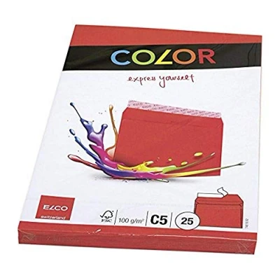 Imagen de Elco color 74618.92 Sobre (C5, 100 g), rojo