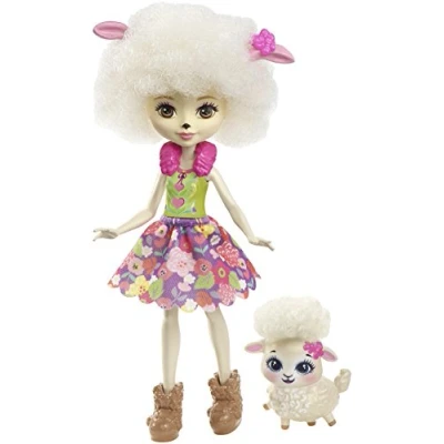 Imagen de Enchantimals Lorna Lamb Echantimals, Muñeca, Multicolor, (Mattel FHN25)
