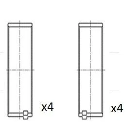 Imagen de FAI AutoParts BB2027 STD Casquillos de Biela BMW: X3, 3 Berlina, X6, MINI: Hatchback