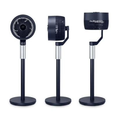 Imagen de Ufesa 3D70 Ventilador Circulador de Aire con Oscilación 3D 360º, Multidireccional, 70W, 3 Velocidades, Modos, 1m Altura, Temporizador, Mando a Distancia, Pantalla LED