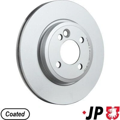 Imagen de JP GROUP 6063100300 Disco de freno Eje delantero 276 22 4 ventilado revestido MINI: Hatchback, Cabrio