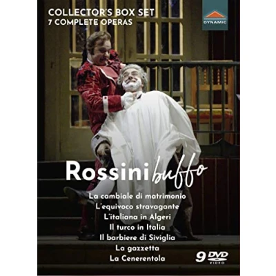 Imagen de Rossini, G.: Rossini buffo [Operas] (2006 2014) (9 DVD Box Set) (NTSC)