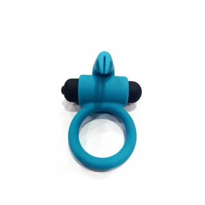 Imagen de Anillo Vibrador Bani: Eleva tu Placer en Pareja Platanomelón Azul