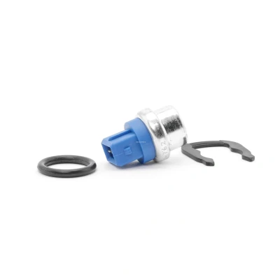 Imagen de FEBI BILSTEIN 34762 Sensor de Temperatura del Refrigerante Azul con clip sujeción, junta VOLKSWAGEN: GOLF 1 Cabriolet, 3, Corrado norauto,