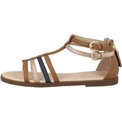 Imagen de Geox J Sandal Karly Girl, Sandalia, Coñac Avio, 39 EU