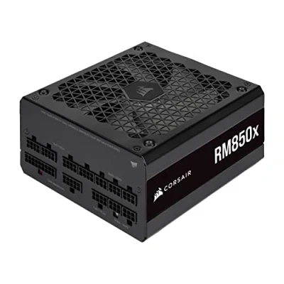 Imagen de Corsair RM850x 80 PLUS Gold Fuente de Alimentación 850 Vatios ATX Totalmente Modular (Ventilador con Levitación Magnética 135 mm, Condensadores Japoneses, Amplia Compatibilidad) EU, Negro