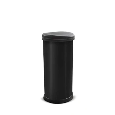 Imagen de CURVER Deco Bin Cubo de Basura 40 litros, Negro, L
