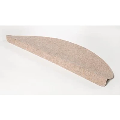 Imagen de andiamo Alfombra para peldaños (autoadhesiva, fácil de Limpiar, 15 Unidades), Color Beige, 290335