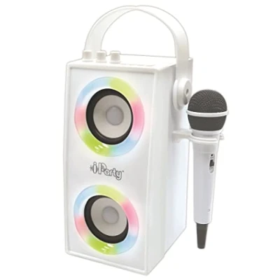 Imagen de Altavoz Tendencia Bluetooth® Portátil Con Micrófono Y Efectos Luminosos, Iparty® Lexibook