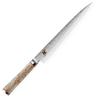 Imagen de Miyabi Carving Knife Sujihiki, longitud de la hoja: 24 cm, Diseño Damasco