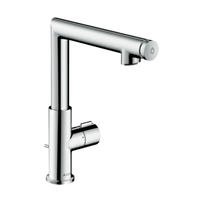 Imagen de Axor Uno Select lavabo mezclador, comodidad de altura 220 mm, con desagüe, cromado