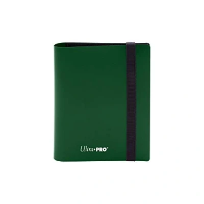 Imagen de Ultra Pro Eclipse Carpeta de 2 Bolsillos Verde Bosque (E 15368)