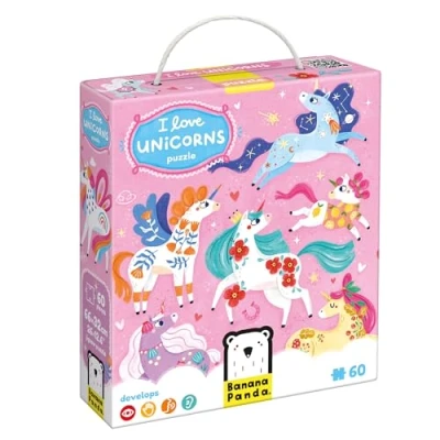 Imagen de Banana Panda Rompecabezas, Multicolor, 26&quot; x 12.6&quot; (49264)