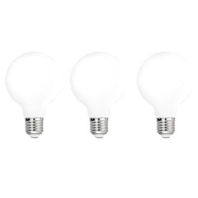 Imagen de Lamparas Bombillas Globos de LED Edison E27 Bajo Consumo G80 5W Luz Fria 5000K Iluminación Omnidireccional para Lampara Techo, Lot 3
