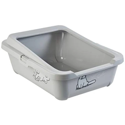 Imagen de Karlie Simon &#039;s Cat 51756 Arena para gatos, 43 cm x 32 16 cm, color gris