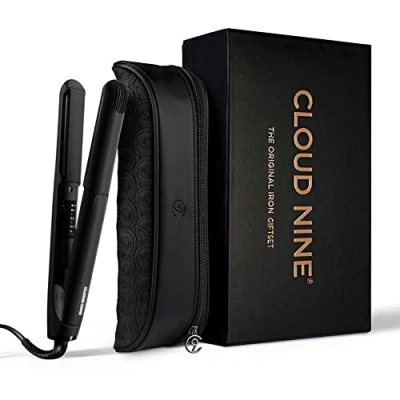 Imagen de CLOUD NINE The Original Iron Planchas del Pelo con Placas Flotantes y Regulador de Temperatura Alisador en Set Regalo Funda Térmica Incluida