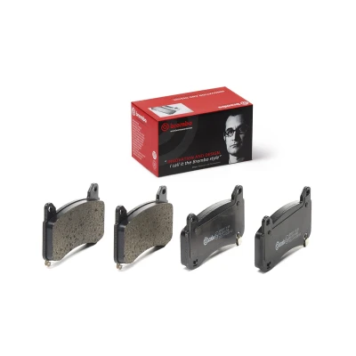 Imagen de BREMBO P 09 029 Juego de pastillas freno con avisador acústico desgaste sin accesorios TESLA: Model Y