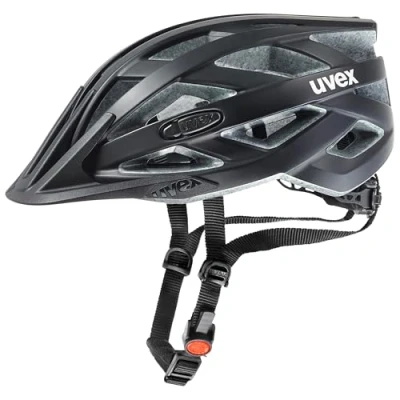 Imagen de Uvex i Vo CC Casco polivalente Ligero para Mujeres y Hombres Ajuste Individual Ampliable con luz LED Black Matt 52 57 cm