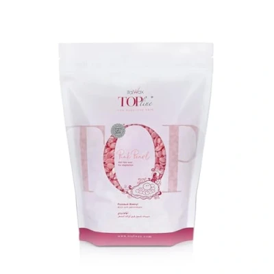 Imagen de Italwax Top Line Pink Pearl 750g Cera elástica en perlas para depilaciòn sin bandas Formulación sintética ideal pieles sensibles Recomendado la zona bikini y las axilas