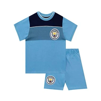 Imagen de Manchester City FC Pijamas para Niños Azul 10 11 Años