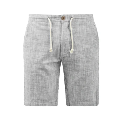 Imagen de BLEND Bones Pantalón Corto Shorts De Lino Bermuda 100% algodón Regular Fit, tamaño:XL, Color:Granite (70147)