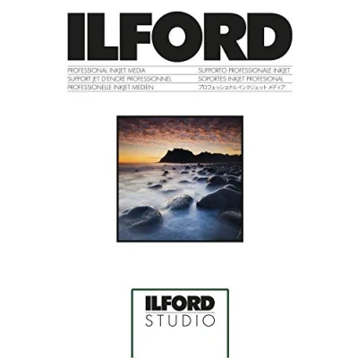 Imagen de ILFORD STUDIO Glossy Papel de liar (200 g/m2, 8 micras, A3, 297 mm x 420 mm, 50 hojas)