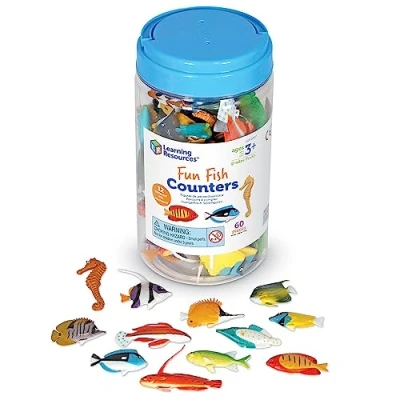 Imagen de Learning Resources Figuras de Peces Divertidos