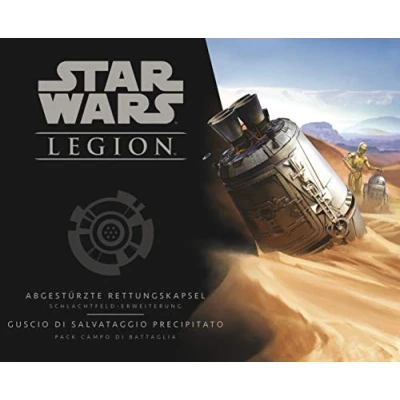 Imagen de Atomic Mass Games, Star Wars: Legion Cápsula de Rescate Estrellada, expansión, Tablero, 2 Jugadores, a Partir 14 años, 120 180 Minutos, alemán