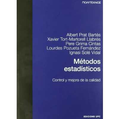Imagen de Métodos estadísticos: Control y mejora de la calidad: 1 (Politecnos)