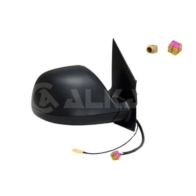 Imagen de Espejo retrovisor Alkar 9228912 derecha eléctrico calefactable, convexo, con antena para vehíc. volante a la izquierda