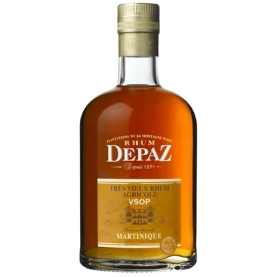 Imagen de Depaz Rhum Très Agricole Vieux VSOP 45% Vol. 0,7l in Giftbox